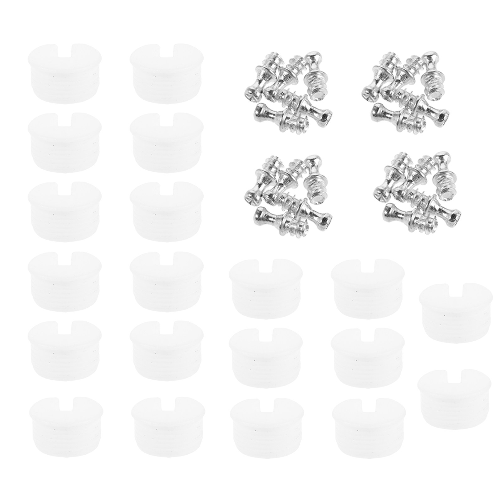Furniture Hardware Cam Lock - 20 Buah Penyangga Rak, Pin Pengunci