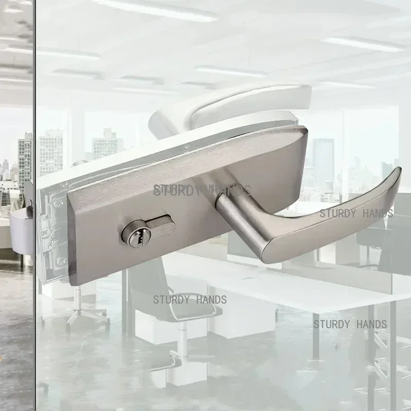 Furniture Hardware Fittings - Kunci pintu kaca kantor, perangkat keras