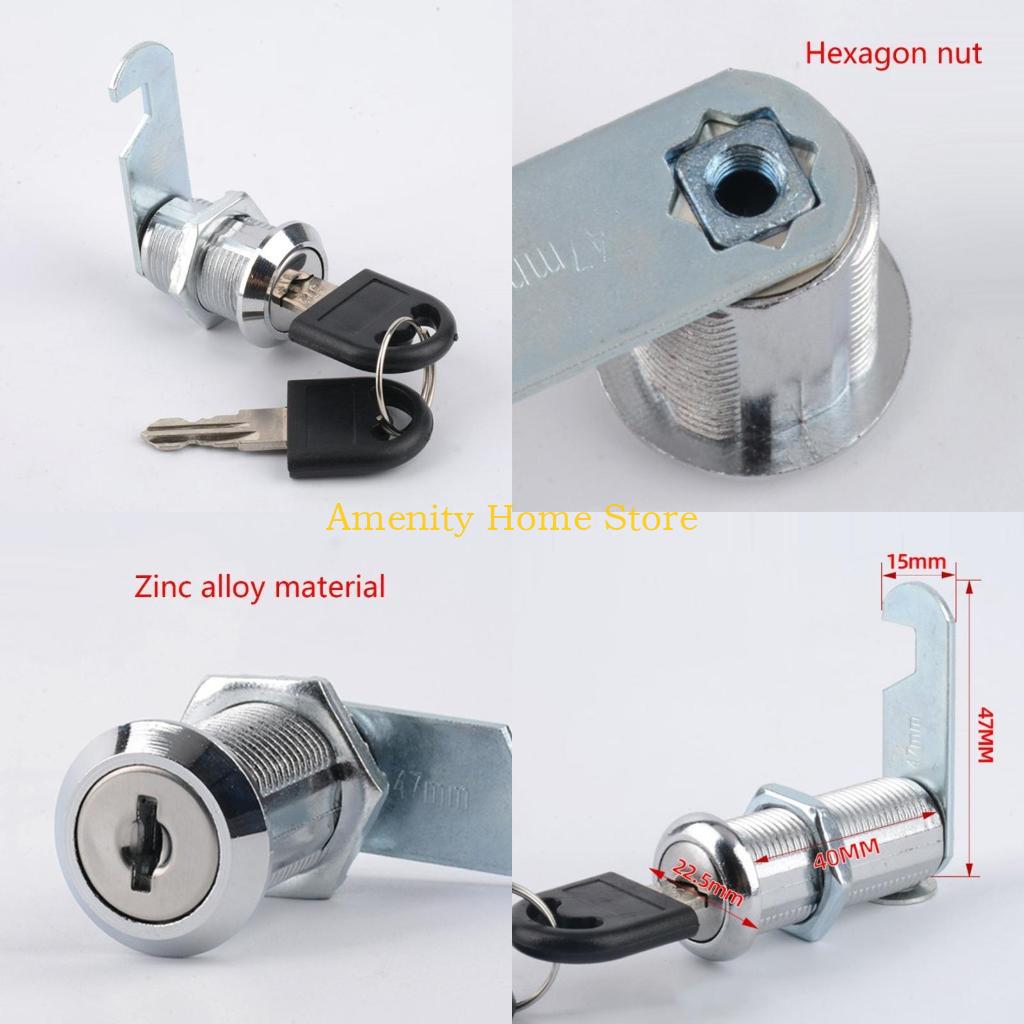 Furniture Hardware Cam Lock - F26C Paduan Kotak Surat Kunci Pintu