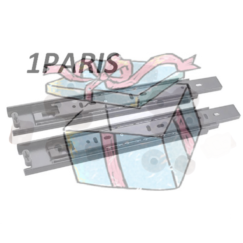 Drawer Slide Pair - Rel Luncur Bola Bantalan Ekstensi Penuh