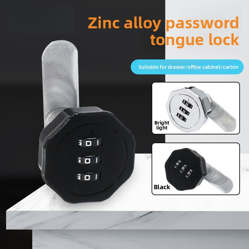 Office Furniture Hardware - Paduan Seng Kata Sandi Kotak Surat