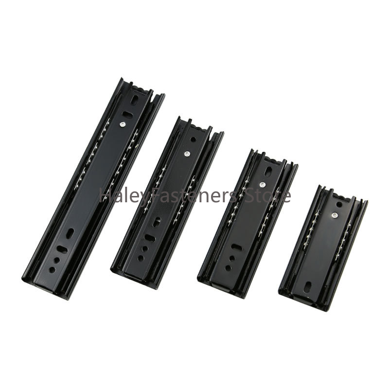 Drawer Slide Pair - Laci pendek Mini, laci ekstensi penuh,