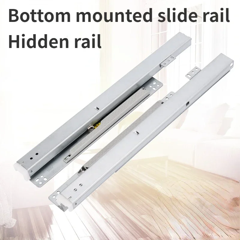 Drawer Slide Pair - 1 pasang rel laci kabinet perhiasan,