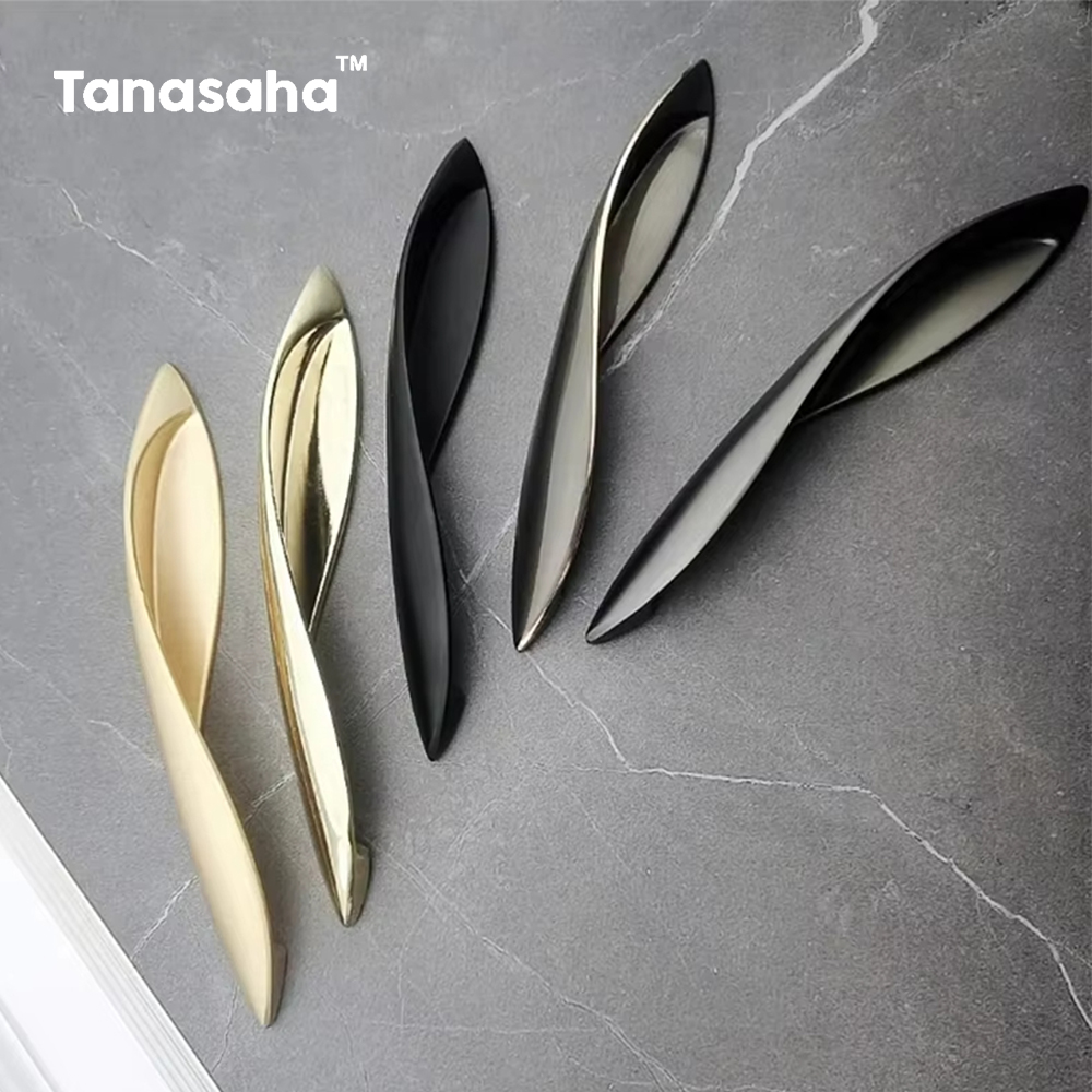 Furniture Hardware Black - Pegangan untuk Dapur Mebel Pegangan Pintu