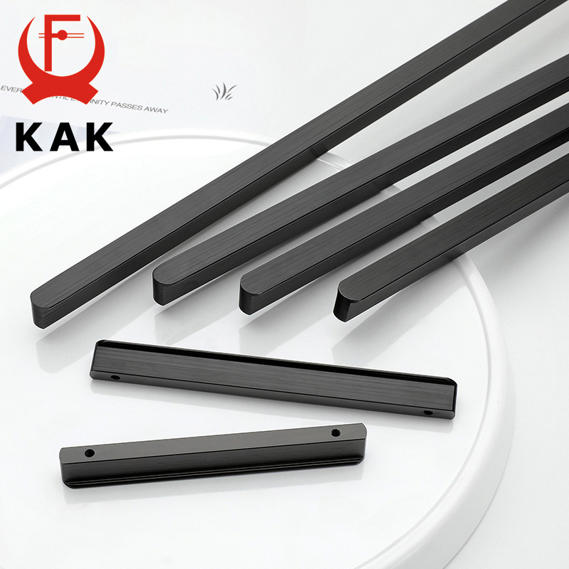 KAK Gaya Amerika Hitam Kabinet - Furniture Hardware Black ulasan dan harga