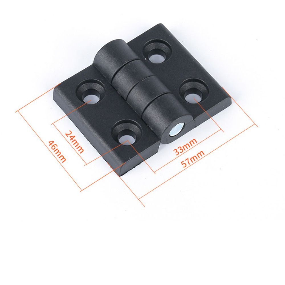 Engsel Pintu Plastik ABS Profe - Furniture Hardware Black ulasan dan harga