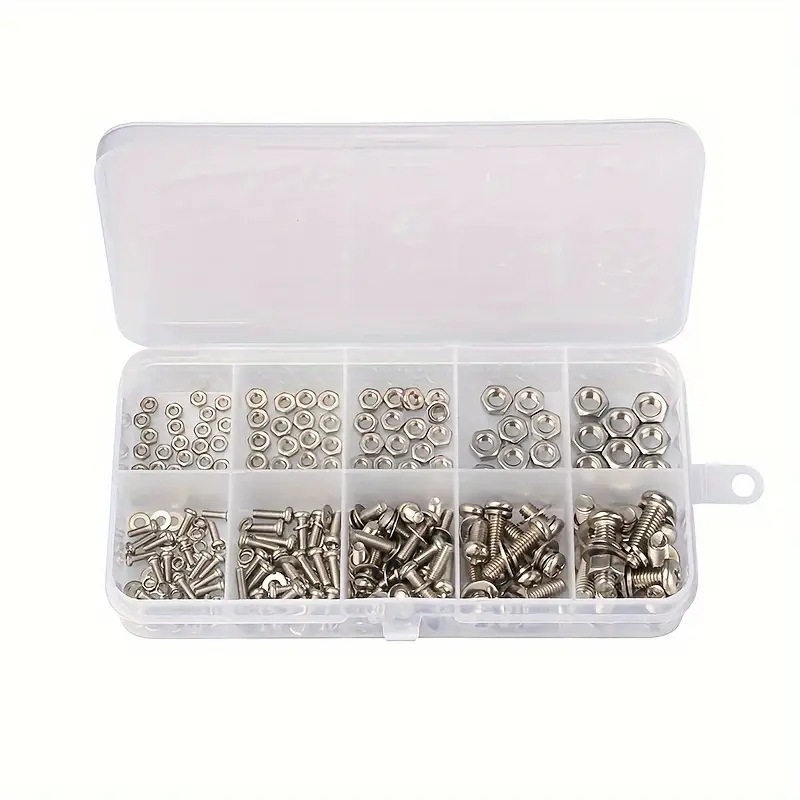 320PCS Set Mur & Baut Hex M2-M - Furniture Hardware Repair ulasan dan harga