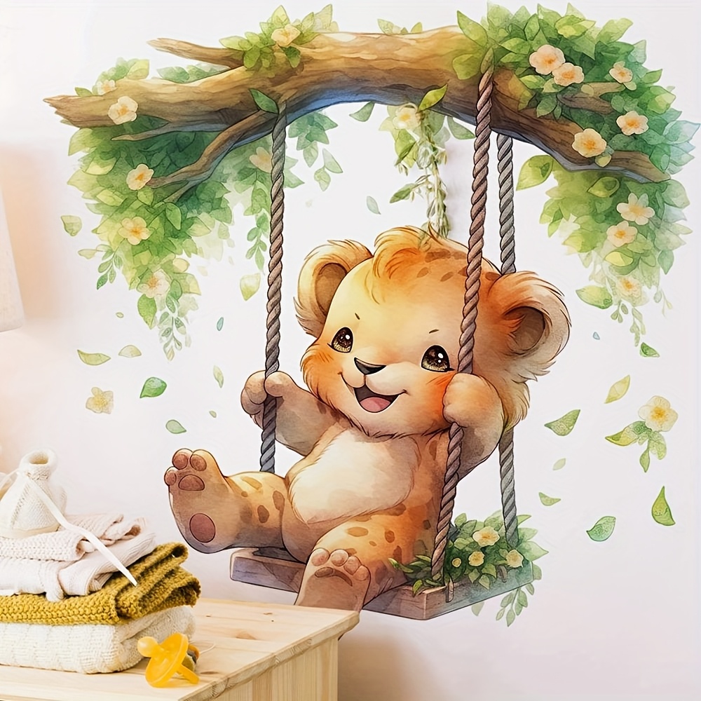 1 Stiker Dinding Kartun Hewan  - Furniture Paradise & Hardware Ghaziabad ulasan dan harga