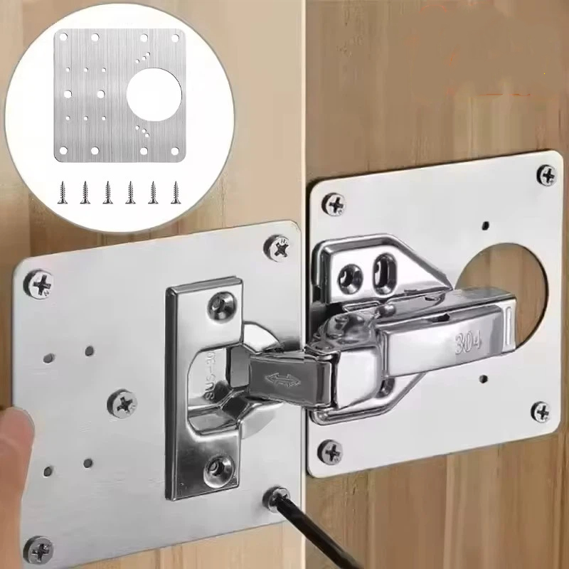 Pelat Perbaikan Engsel Kabinet - Furniture Hardware Repair ulasan dan harga