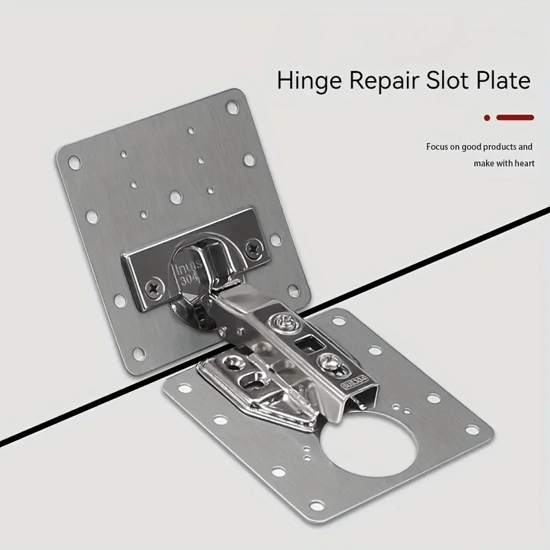 Pelat Perbaikan Engsel Kabinet - Furniture Hardware Repair ulasan dan harga