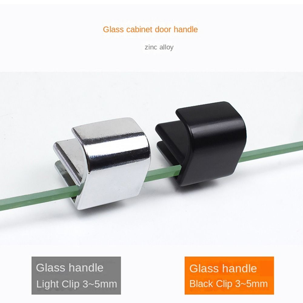 Klip Penjepit Kaca untuk Perab - Office Furniture Hardware ulasan dan harga