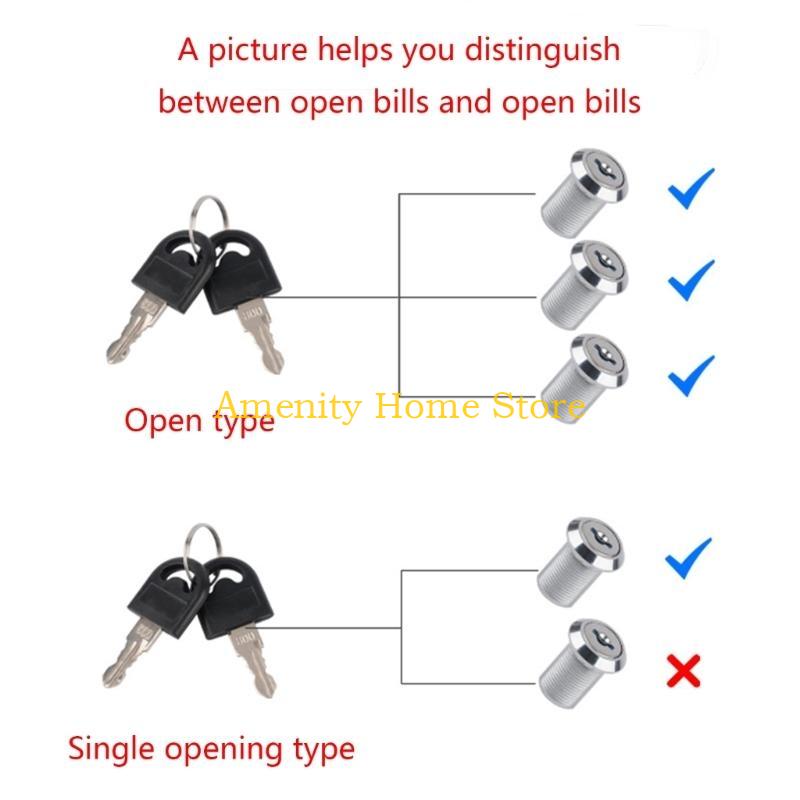 F26C Paduan Kotak Surat Kunci  - Furniture Hardware Cam Lock ulasan dan harga