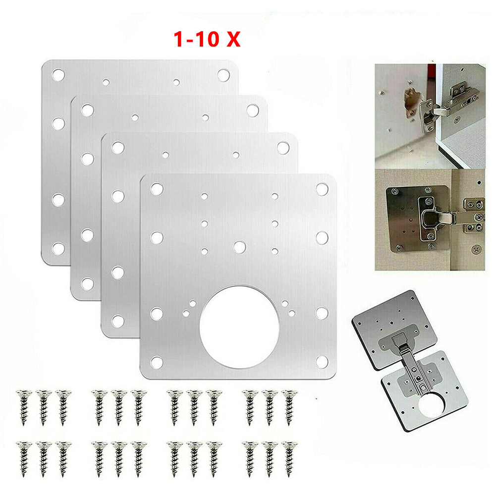 10 buah Kit pelat perbaikan en - Furniture Hardware Repair ulasan dan harga