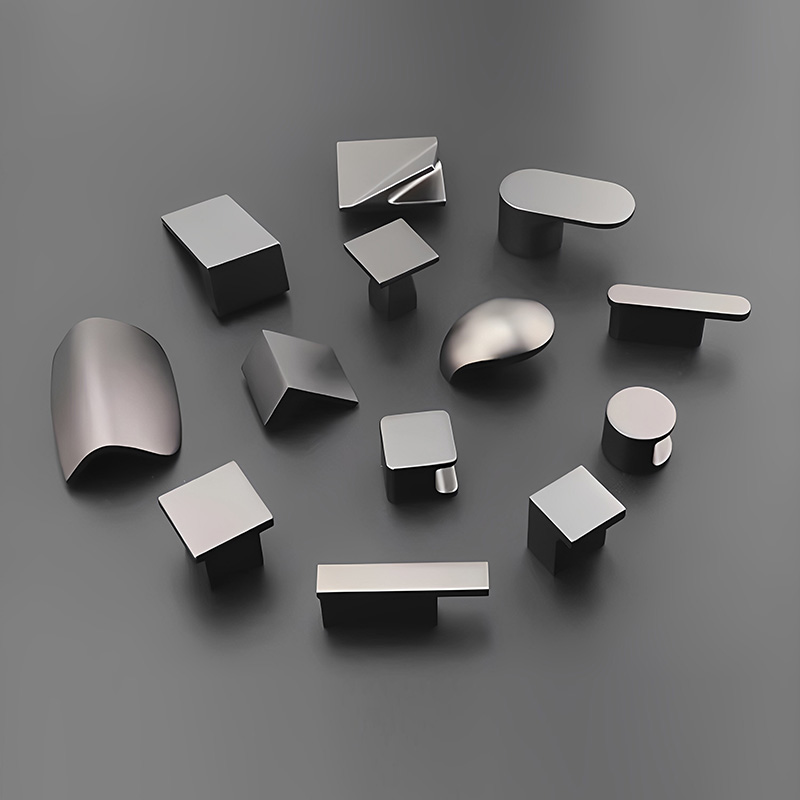 1 Buah Pegangan Pintu Lemari W - Furniture Hardware Black ulasan dan harga