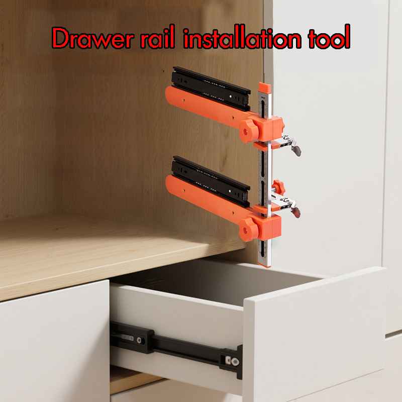 Alat Pemasangan Rel Laci Lemar - Drawer Slide Pair ulasan dan harga