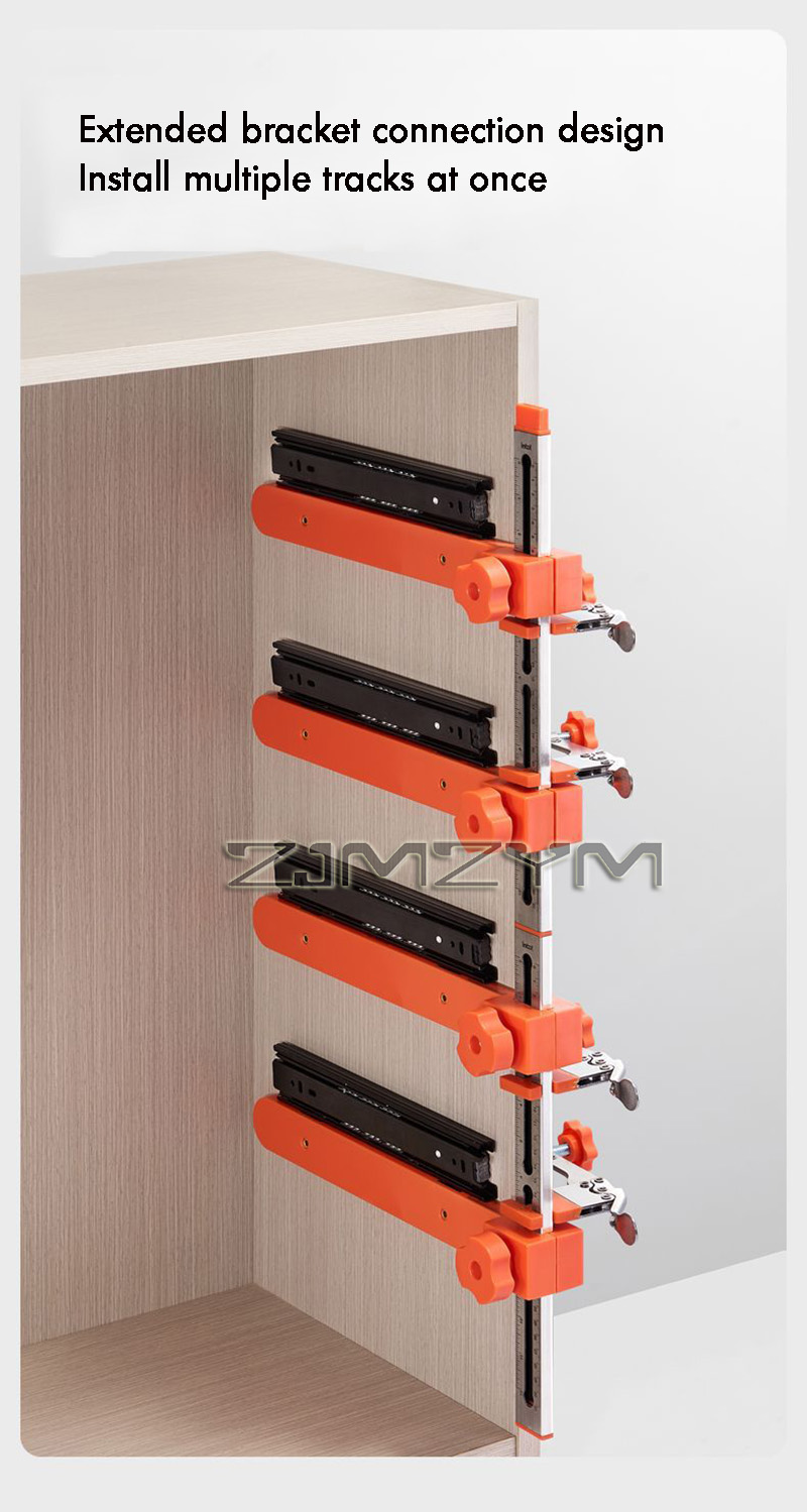 Alat Pemasangan Rel Laci Lemar - Drawer Slide Pair ulasan dan harga