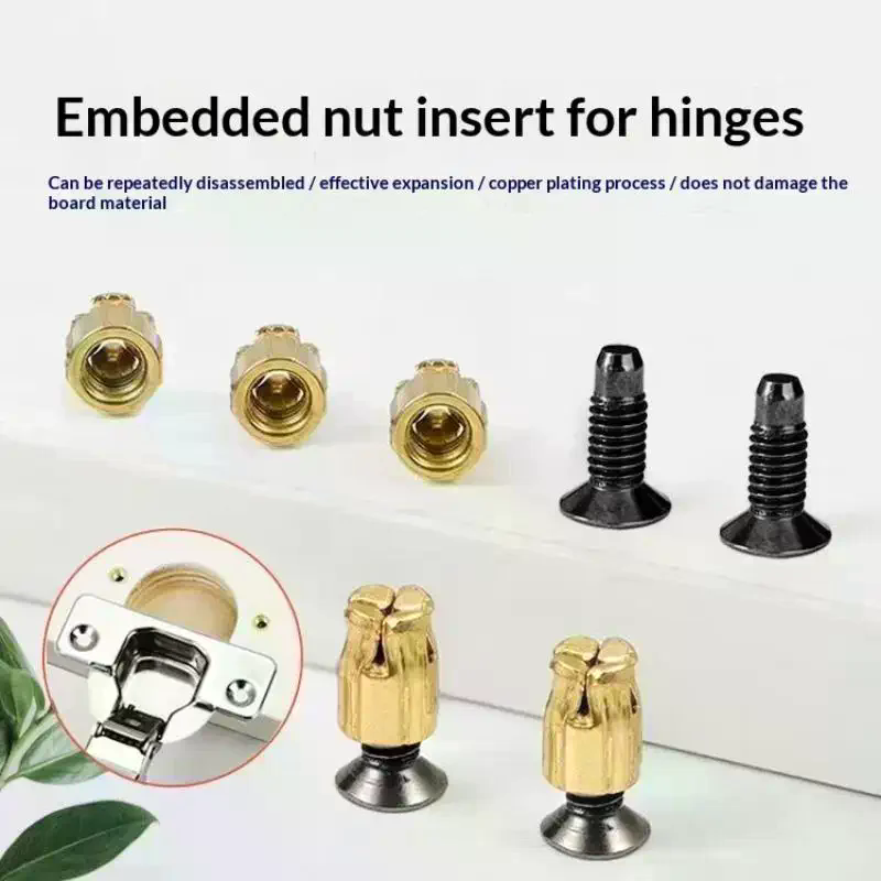 10 Buah Mur Engsel Sekrup Kabi - Furniture Hardware Repair ulasan dan harga