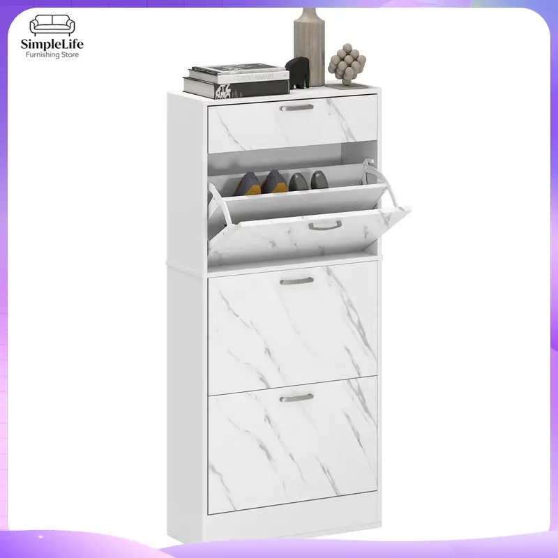 Lemari Sepatu 4 Laci Penyimpan - Drawer Slide Pair ulasan dan harga