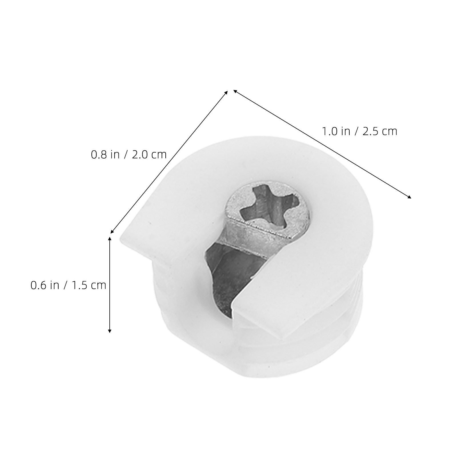 20 Buah Konektor Rak Cam Penya - Furniture Hardware Cam Lock ulasan dan harga