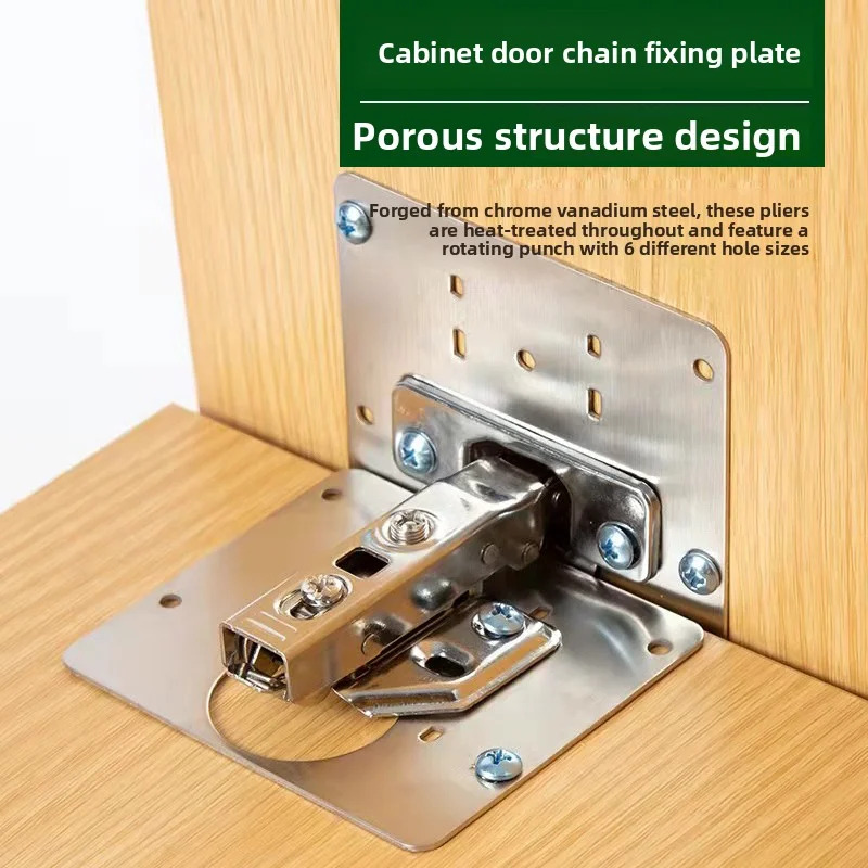 Kit Pelat Perbaikan Engsel Kab - Furniture Hardware Repair ulasan dan harga