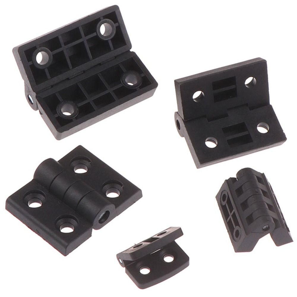 Engsel Pintu Plastik ABS Profe - Furniture Hardware Black ulasan dan harga