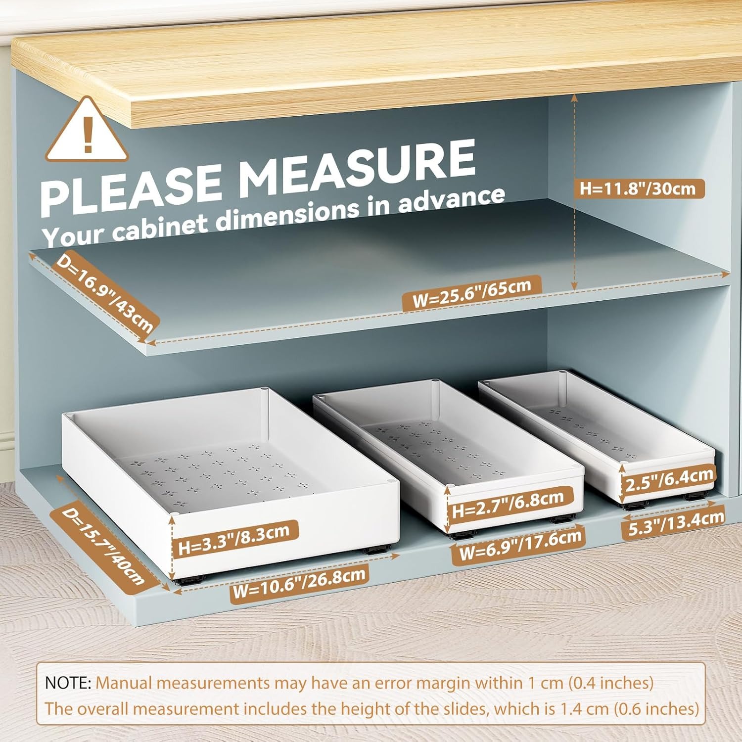 1-2 buah Rak Penyimpanan Dapur - Drawer Slide Pair ulasan dan harga
