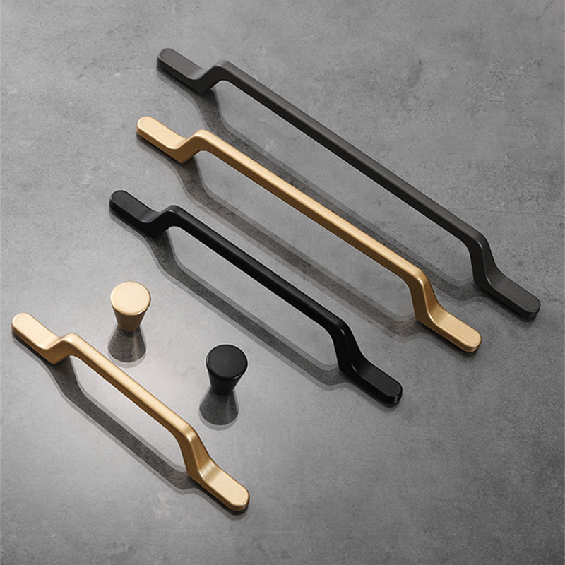 Eropa Sederhana Hitam Dapur Pe - Furniture Hardware Black ulasan dan harga