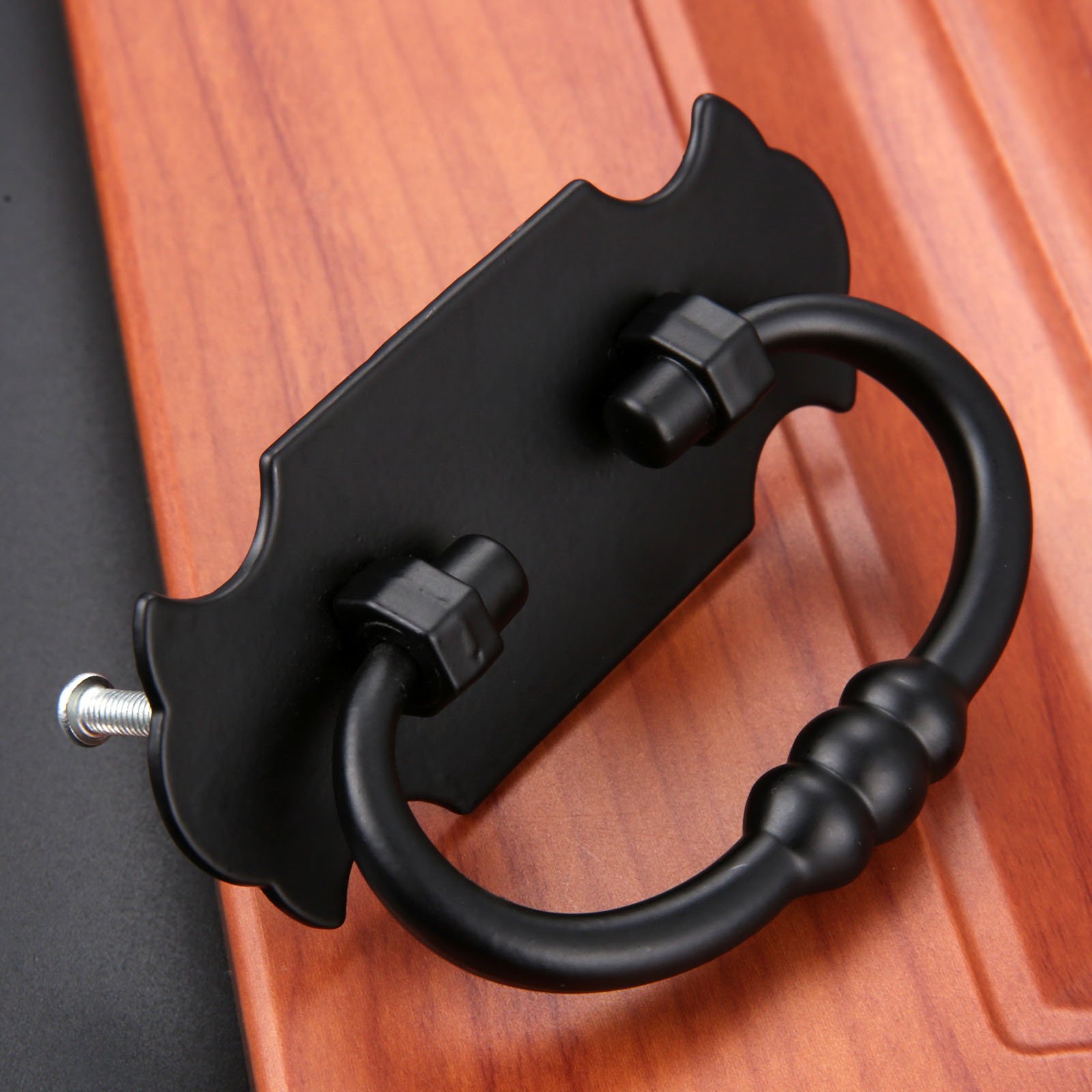 1 Buah 88*56Mm Pegangan Hitam  - Office Furniture Hardware ulasan dan harga