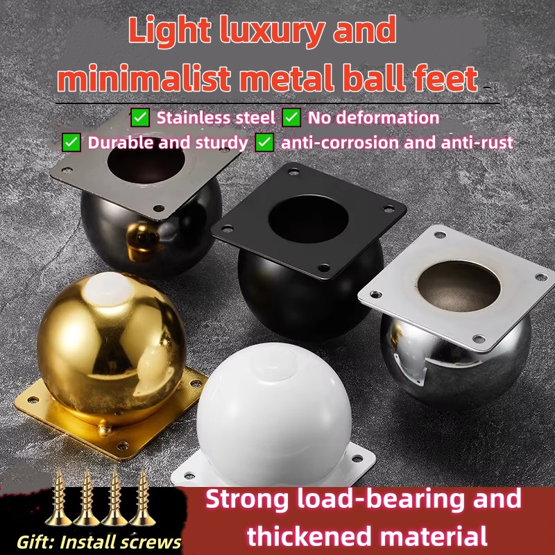 4 Buah Kaki Kabinet Aloi Alumi - Office Furniture Hardware ulasan dan harga