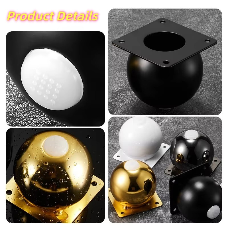 4 Buah Kaki Kabinet Aloi Alumi - Office Furniture Hardware ulasan dan harga